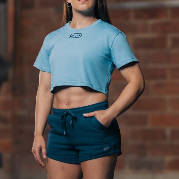Crop Top REFLECT - Blue – Image 2