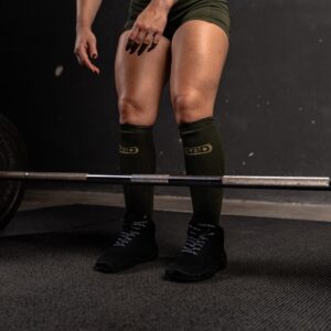 chaussettes de deadlift SBD kaki